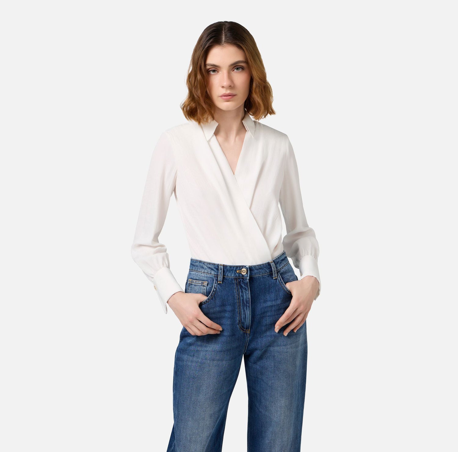 Camicia ELISABETTA FRANCHI - Cerdelli.it