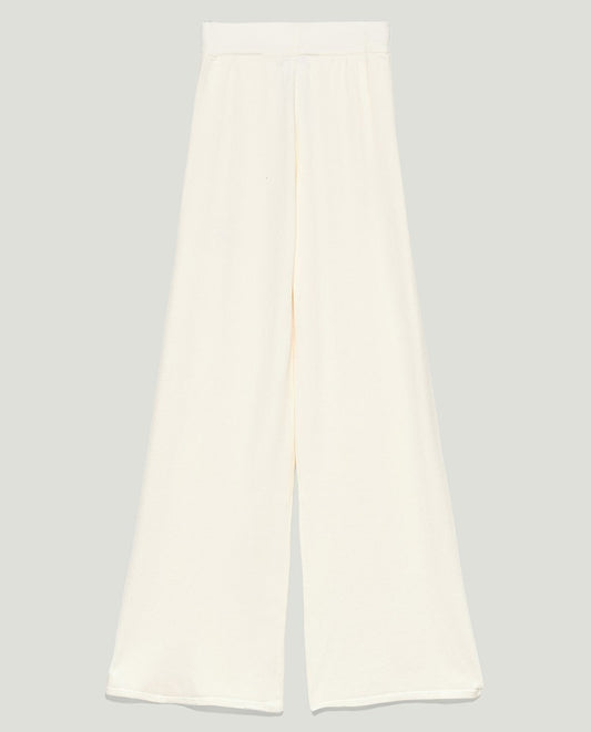 Pantalone In Maglieria Bianco Burro HINNOMINATE